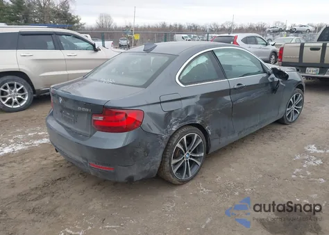 2014 BMW 228I from USA, damaged, VIN WBA1F5C5XEV255673